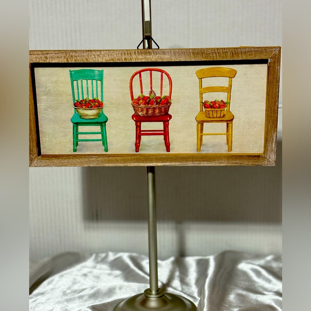 Clearance Bundle w/2nd item for $4.99 shipping Home decor 13.25”x6.5” 3 vintage